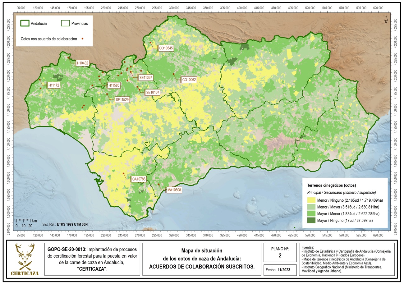 Mapa acuerdos certicaza