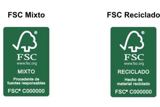 ejemplos de uso de la marca FSC en etiquetas ejemplos de uso de la marca FSC en etiquetas