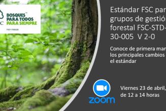 Webinar estándar FSC Webinar estándar FSC