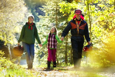 Para muchos propietarios de bosques, la silvicultura es un estilo de vida